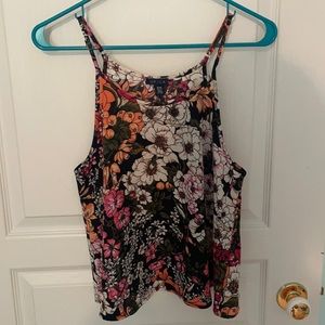 Floral tank top